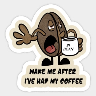 coffee bean Sticker